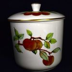 ROYAL WORCESTER FEDELES PORCELÁN TÁROLÓ EDÉNY PAZAR GYÜMIS MINTÁVAL X fotó