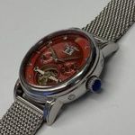 R.U.Braun Automatic Többfunkciós 20 Jewels 5 ATM WR 42 mm Milanaise-szíj Ablakdátum SZÉP-ÓRA! fotó