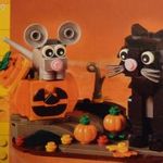 Lego Exclusive Seasonal 40570 Halloweeni Macska és Egér Bontatlan, Új, Különlegesség!!! fotó