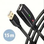 Axagon ADR-215 aktív USB hosszabbító kábel 15m (ADR-215) fotó