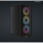 CORSAIR Ház 2000D RGB AIRFLOW Mini-ITX, 3xAF120 RGB SLIM Ventillátorral, SFX Tápegység nélkül, Ed... fotó