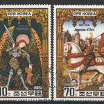 1981. Észak Korea - Jeana d Arc halálának 550. évfordulója sor fotó