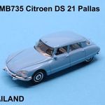 Matchbox Superfast. MB 735 Citroen DS 21 Pallas. fotó