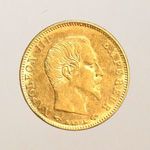 1859 Franciaország - III. Napoleon arany 5 Francs -09/58 fotó