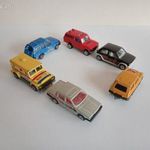 Majorette kisautó csomag Renault, Toyota, Range Rover, Autobianchi, Volvo, Bank Security fotó