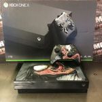 XBOX ONE X 1TB KONZOL+3DB AJÁNDÉK LEMEZES JÁTÉK fotó