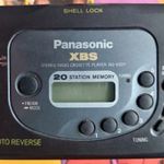 PANASONIC RQ-V201 XBS SZTEREÓ RÁDIÓ FM/AM ODA-VISSZA JÁTSZÓ WALKMAN KAZETTÁS MAGNÓ fotó