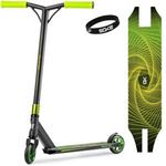 Soke Pro Freestyle kaszkadőr roller haladóknak Yellow-Green fotó