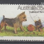 1980. Ausztrália Australia Mi: 702 állatok kutyák ausztrál terrier fotó