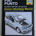 Fiat Punto 1.2 benzines javítási könyv (2003-2007) Haynes fotó