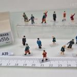 A39 TT 1: 120 NDK DDR figura csomag pl. Zeuke BTTB vasúthoz – vasútmodell kiegészítők fotó