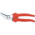 Kombinált olló 185 mm, lesarkított alak, Knipex 95 05 185 fotó