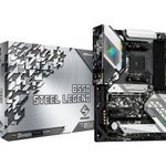 ASRock B550 STEEL LEGEND 90-MXBDF0-A0UAYZ Alkatrész Alaplap fotó