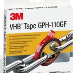 3M 3M Deutschland GPH-110F19-3 Ragasztószalag Szürke (H x Sz) 3 m x 19 mm 1 db fotó