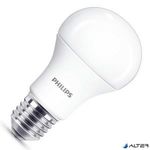 LED izzó, E27, gömb, 7, 5W, 806lm, 230 V, 4000K, A60, PHILIPS "CorePro" fotó