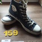 (159.) Converse magas szárú 41-es s.kék tornacipő. Használt! fotó