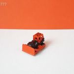 Eredeti Galoob 1987 Micro Machines Bulldozer munkagép autó !! fotó