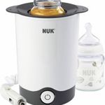 NUK Thermo Express Plus Flaschenwármer Bébiétel melegítő Fehér, Fekete fotó