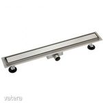 Gamma zuhanyfolyóka - inox fedlap - 70 cm fotó