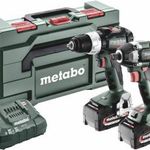 Metabo BSLBL+SSWLT300BL 685203000 Akkus fúrócsavarozó, Akkus ütvecsavarozó 18 V 5.2 Ah Lítiumion ... fotó