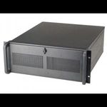 Chieftec UNC-410S-B-U3 19" 4U Rack Számítógépház - Fekete + 400W PSU (UNC-410S-B-U3) fotó