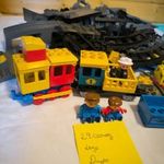 Lego duplo vasúti színek, vonatok , figurák fotó