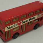 Matchbox MB-6 Leyland Titan You'll Love New York fotó