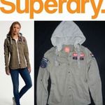 SUPERDRY military ing kapucnival XS/S fotó