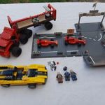 Ferrari F1 versenyautók 8123 + Racers 8160 LEGO készletek elemei - egyben (eredeti lego) fotó