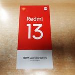 Xiaomi Redmi 13 NFC 4/128GB Blue Dual Független Új Garanciás ! fotó