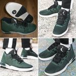 EREDETI Nike Air Jordan Academy Green CAMO férfi kosárlabda cipő sneaker vadonatúj 41 es 26 cm fotó