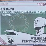 Bach - Wilhelm Furtwängler – Passio Secundum Matthæum BWV 244, 3CD fotó