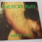 American Ruse: Break it down . Olasz LP fotó