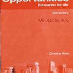 New Opportunities - Elementary Mini-Dictionary - Christina Ruse fotó