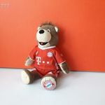 Eredeti FC BAYERN MÜNCHEN mackó medve szurkolói maci 35 cm-es plüss kabala figura ! EXTRA ! fotó