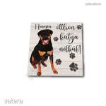 Fa tábla - Kutya Rottweiler fotó