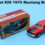 Matchbox Superfast. #28 1970 Mustang Boss 302 fotó