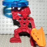 LEGO Bionicle 6992 Inika Toa Jaller - Nestlé #6. Legó játék akciófigura gyorséttermi kiadás 2006-ból fotó