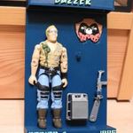 G.I.Joe Classic Vintage COBRA BUZZER (v1) 3D nyomtatott Display-el! 1985 fotó