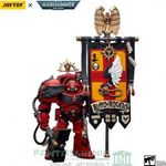 12cm-es Warhammer 40k figura - 1/18 Blood Angels Ancient Brother Leonid - Joy Toy Warhammer 40 000 f fotó