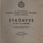 A Szarvasi Magyar Királyi Állami Polgári Leányiskola Évkönyve az 1939-40. tanévről fotó