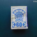 Régi fa gyufás doboz - ORION TV, RADIO. Gyufásskatulya, gyufásdoboz. Vintage Rare Matchbox. fotó