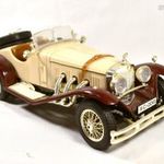 BURAGO NAGYMÉRETŰ MERCEDES BENZ OLDTIMER MAKETT FÉMHÁZAS AUTÓ fotó