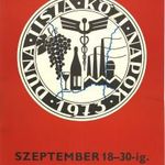 Eredeti, régi plakát: DUNA-TISZA-KÖZI NAPOK 1973 bor, szőlő mezőgazdaság fotó