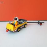 Eredeti Playmobil 5396 repülőtér csomagszállító és repülő vontató készlet !! fotó