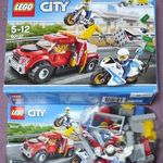 60137 Lego City Bajba került vontató fotó