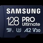 Samsung Pro Ultimate microSD kártya R180/W130, 128GB fotó