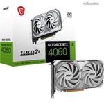 MSI Videokártya PCI-Ex16x nVIDIA RTX 4060 VENTUS 2X WHITE 8GB DDR6 OC fotó