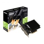 MSI Gaming Grafikus kártya Nvidia GeForce GT710 2 GB GDDR3-RAM PCIe x16 HDMI?, DVI, VGA Low Profi... fotó