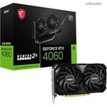 MSI Videokártya PCI-Ex16x nVIDIA RTX 4060 VENTUS 2X BLACK 8GB DDR6 OC fotó